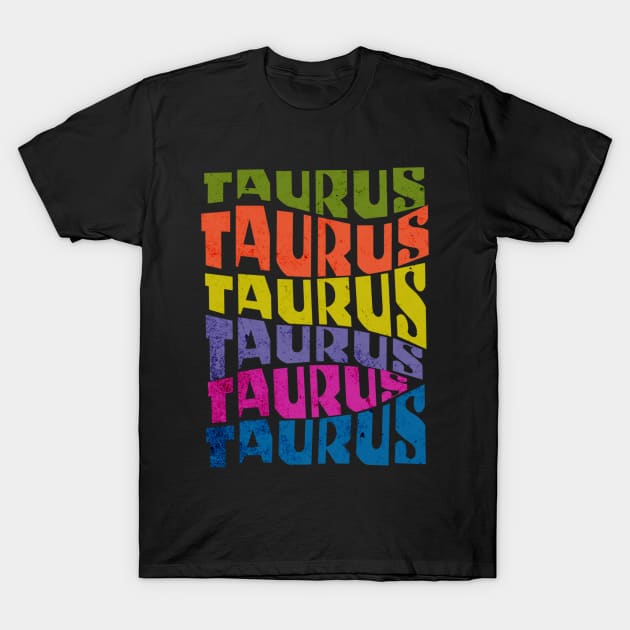 Taurus Zodiac T-Shirt by designedbyjamie